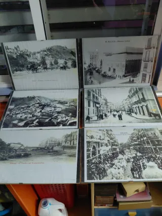 Láminas antiguas enmarcadas