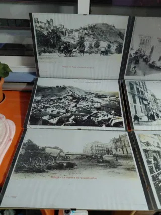 Láminas antiguas enmarcadas