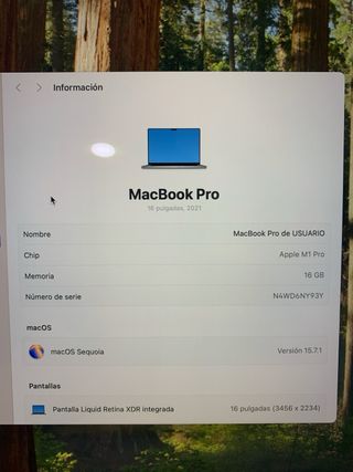 MacBook M1 Pro 16 pulgadas. Financiamos tu compra
