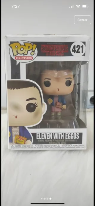 Funko Pop Stranger Things Eleven con Eggos 421
