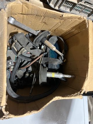 Palanca cambio y cinturones BMW E36