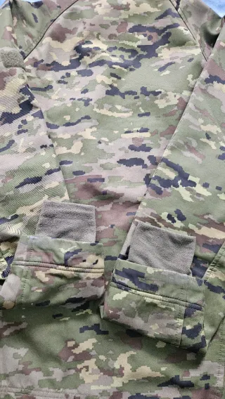 Chaqueta Forro Polar Impermeable Ejército Español