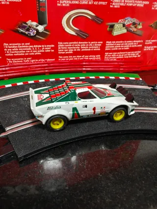 Coche Scalextric Lancia Stratos Alitalia