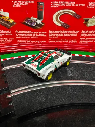 Coche Scalextric Lancia Stratos Alitalia