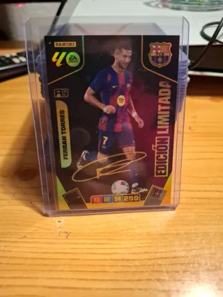Carta Ferran Torres Edición Limitada 25-26