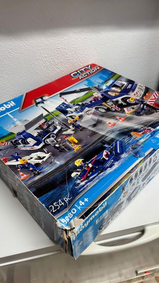 Playmobil 9880 THW Caja