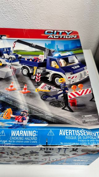 Playmobil 9880 THW Caja