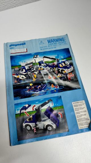 Playmobil 9880 THW Caja