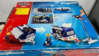 Playmobil 9880 THW Caja