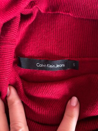 Maglione Calvin Klein Jeans Rosso Tg. S