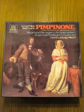 Cofre LP Georg Philipp Telemann Pimpinone