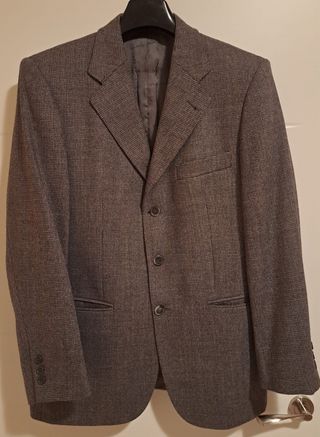 Chaqueta Emidio Tucci Lana Virgen Gris