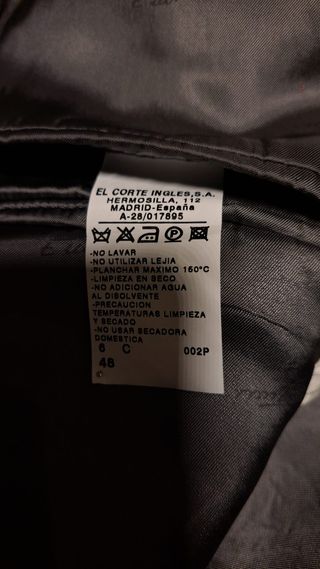 Chaqueta Emidio Tucci Lana Virgen Gris