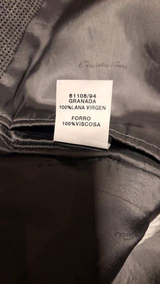 Chaqueta Emidio Tucci Lana Virgen Gris