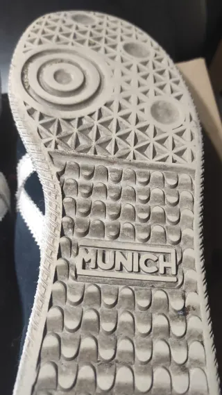 Zapatillas Munich Barro 78 Hombre Azul Naranja