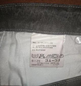 Pantalón Jeans Felton Lee negro mujer