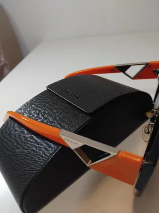 Gafas de sol Prada Symbole - Negro y Naranja