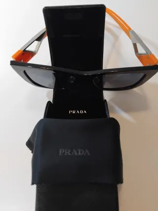 Gafas de sol Prada Symbole - Negro y Naranja