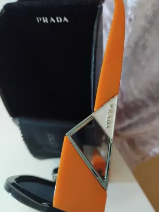 Gafas de sol Prada Symbole - Negro y Naranja
