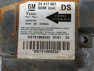 Centralita 24417007 opel corsa c comfort 422580