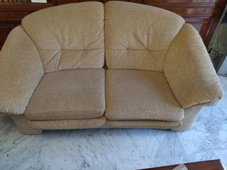 Sofá de tela 2 plazas