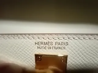 Bolso Hermes Kelly Mini Beige Multicolor