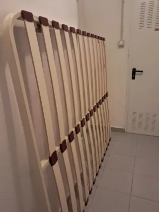 Somier 1.5x1.9m Madera y Metal