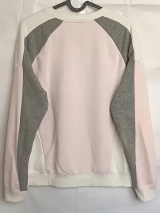Sudadera Nike Mujer Talla M Rosa Gris