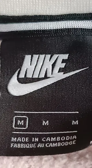 Sudadera Nike Mujer Talla M Rosa Gris