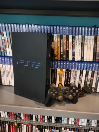 PlayStation 2 Fat Preto Sony