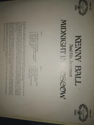 Kenny Ball: Midnight Moscow LP