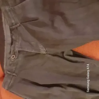Pantalone marrone da uomo stile 50'