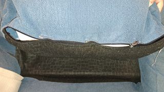 Sofá 3 plazas azul con cabeceros reclinables