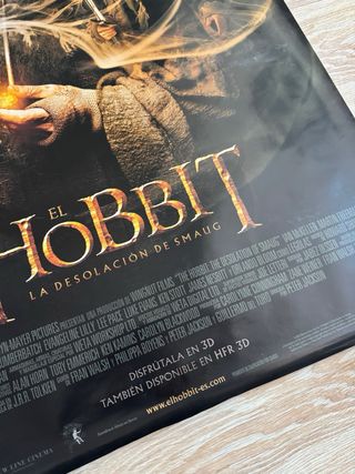 Póster cine El Hobbit: La desolación de Smaug
