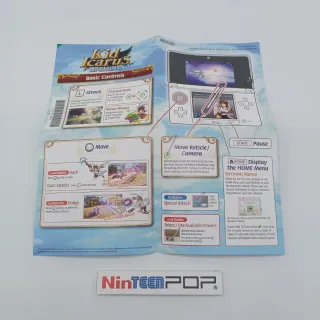 Manual Kid Icarus Uprising Nintendo 3DS
