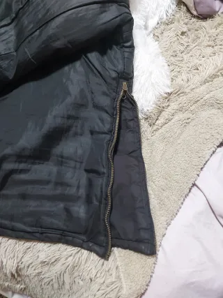 Chaqueta Canadian Peak Negra con Capucha