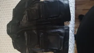 Chaqueta de cuero hombre a extrenar