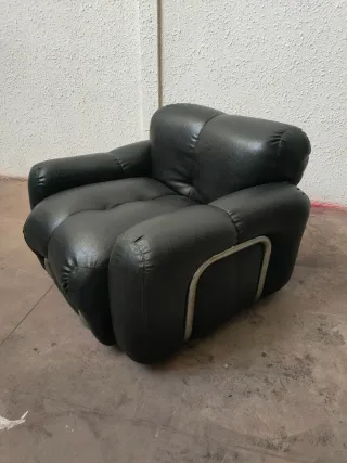 Alquiler Sillones Piel Mid Century