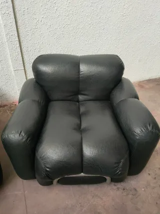 Alquiler Sillones Piel Mid Century