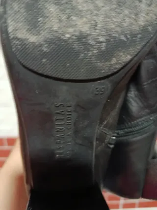 Botines negros mujer tacón