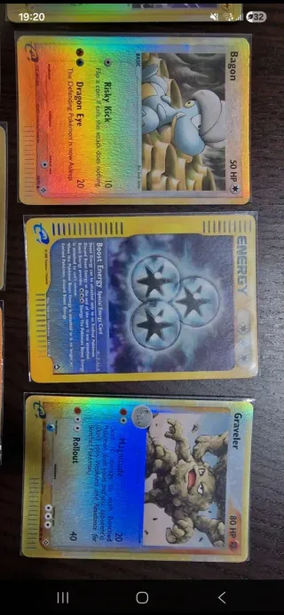 Lotto 9 Carte Vintage Pokemon Reverse Foil