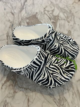 Crocs clog Animal print Cebra 37-38