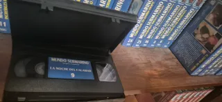 Colección Jacques Cousteau 36 VHS mundo submarino