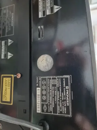 Pioneer CT-D55W Pletina Cassette