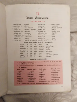 Método de latín. Gramática Latina. S.M. 1960.