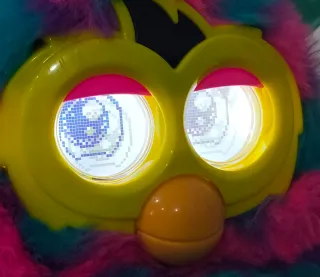 Furby Boom 2013 Pink and Blue Hearts, Francés