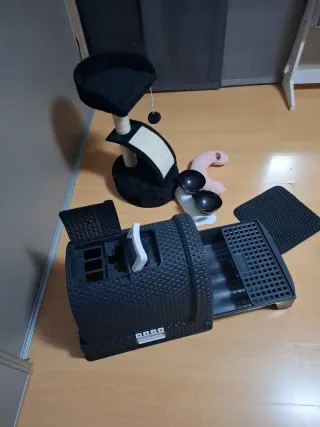 Box per gatti con accessori