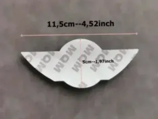 11,5x5cm Emblema Mini Cooper One Capó o Maletero