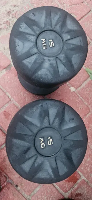 Mancuernas 15 kg (2 unidades)
