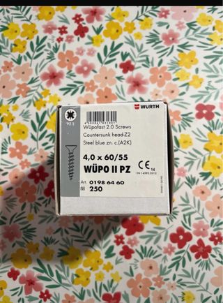 Viti Wurth Wüpo II PZ 4,0 x 60/55